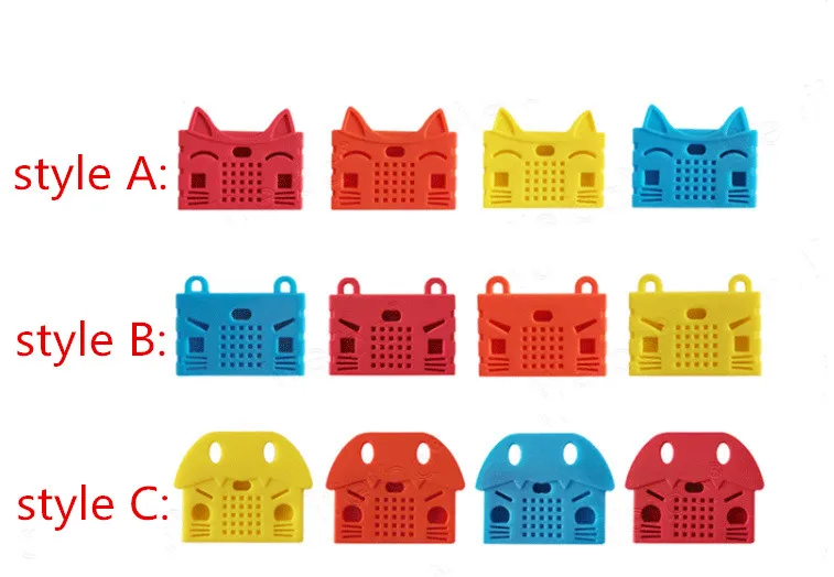 For BBC Micro:bit Microbit Protective Case Silicone Soft Cover Development board shell main protection | Инструменты