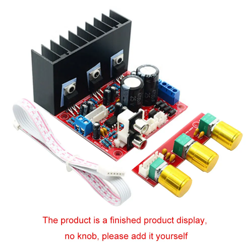 

TDA2030A Amplifier Board Easy Install Accessories Mini HIFI Subwoofer Universal 2.1 Channel Digital Computer Bass Module Audio