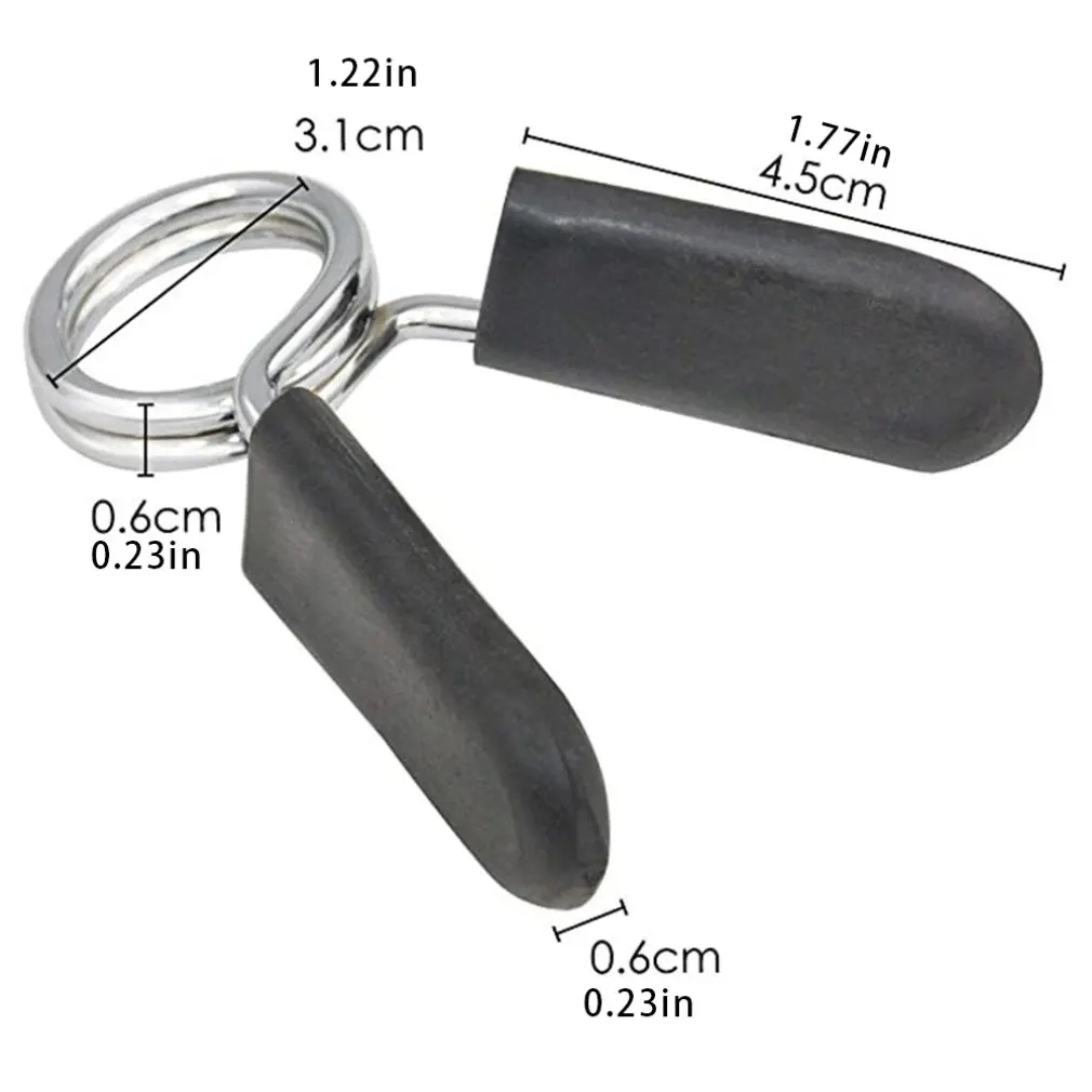 

Dumbbell Accessories Double Safety Setting Anti-loosening A Pair Of Circlips Suitable For 2.5cm Dumbbell Bar