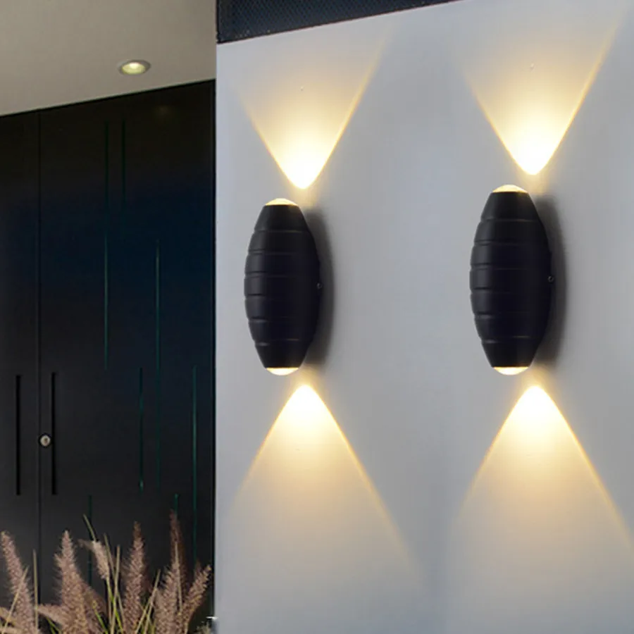 

Commercial Outdoor Garden Porch Wall Lamp Waterproof Villa Aisle Gate Balcony Sconce Hotel Park Building Exterior Wall Lighting
