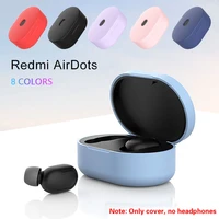 for xiaomi redmi wireless blutooth airdots case tws earphone headset protective case cover airpods accessories portable audio