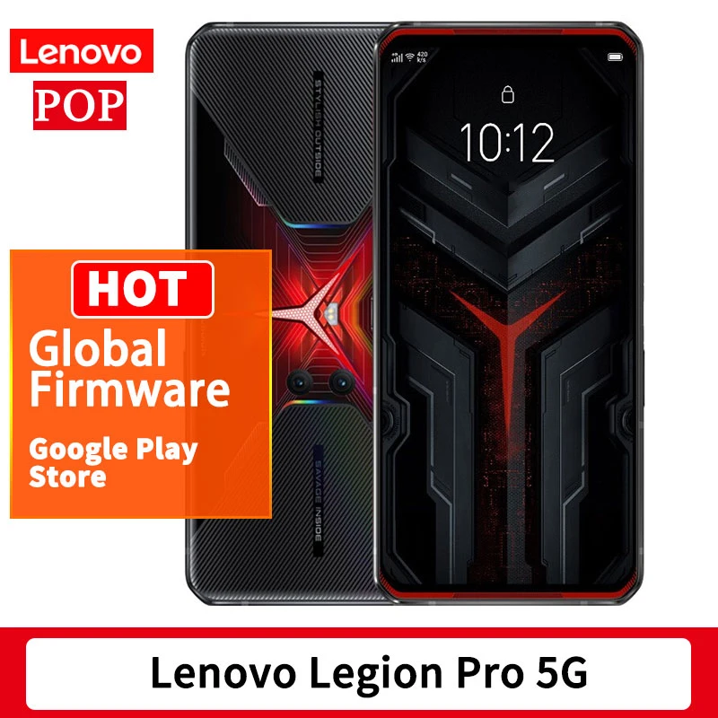 Глобальная прошивка Поддержка Lenovo Легион Pro 5G игровой телефон 6 65 дюймов 144 Гц OLED