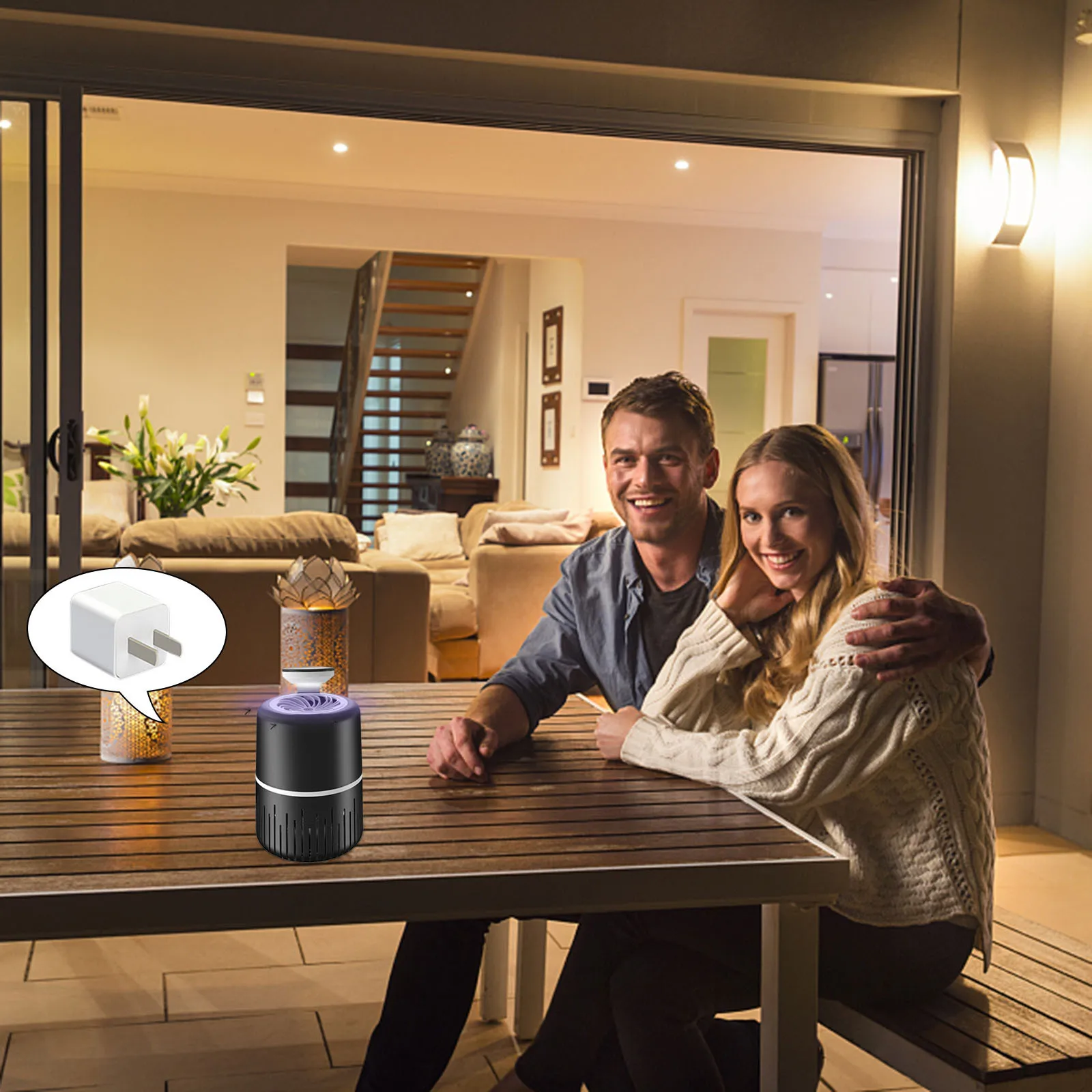 

newPhotocatalyst Mosquito Killer Lamp New Home Bedroom USB Fly Killer Mosquito Repellent LED Light Mute Mosquito Trap Lamp