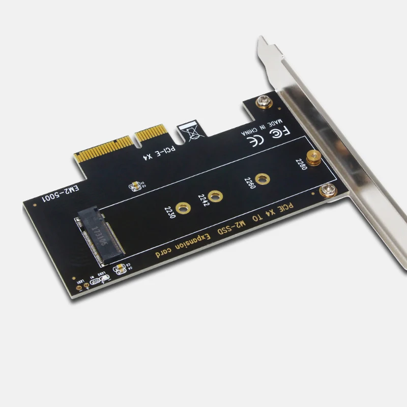 Адаптер M.2 NVMe SSD NGFF на PCIE X4 интерфейсная карта M Key поддержка PCI Express 3 0 2230 2280 размер m.2
