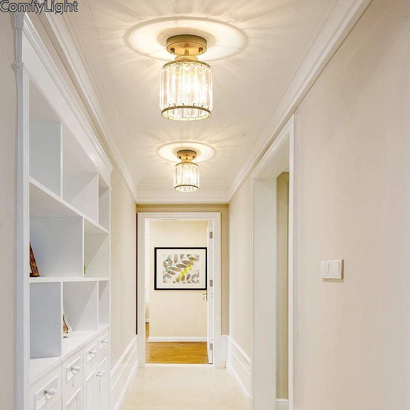 Современные хрустальные светодиодные потолочные светильники люстры для