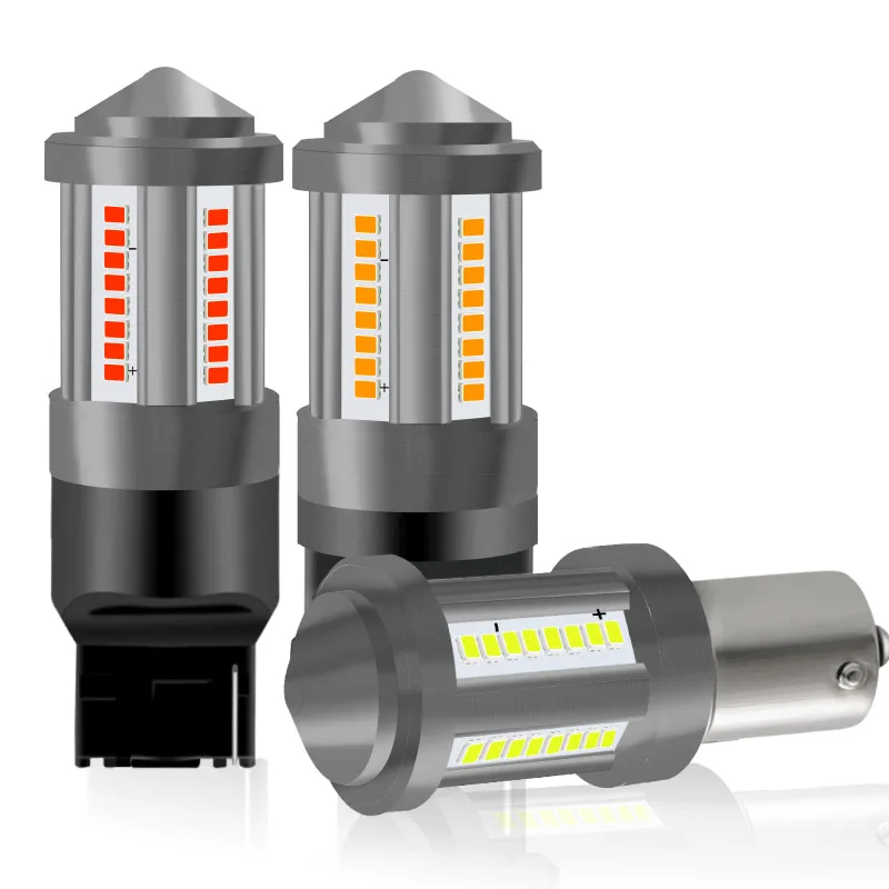 

Светодиодные лампы указателя поворота T20 W21W WY21W 7440 7440NA, 2 шт.