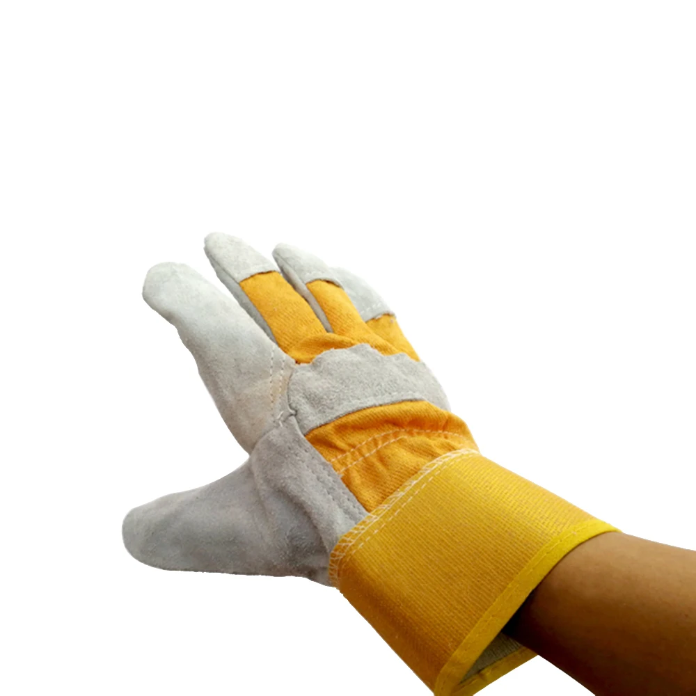 1 пара защитных ремонтных износостойких перчаток сплит кожаные перчатки для