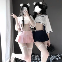 womens costumes bunny girl maids dress outfit sex lingerie set cosplay costumes top suspender skirt student uniform suit