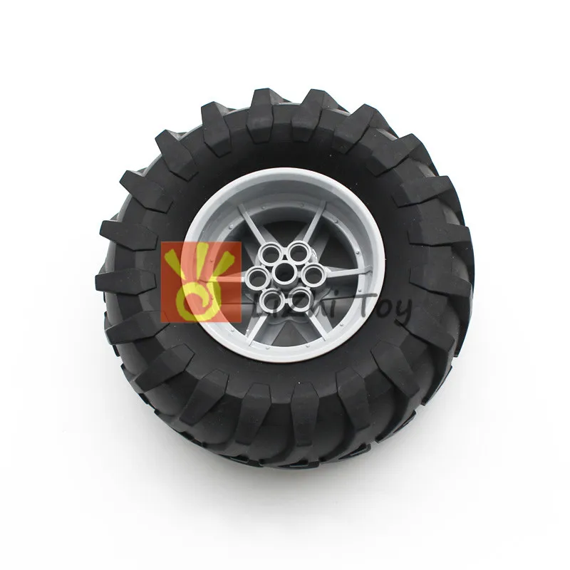 Технологическое колесо 56 мм D. X34 гоночное среднее 6-контактное отверстие с шиной