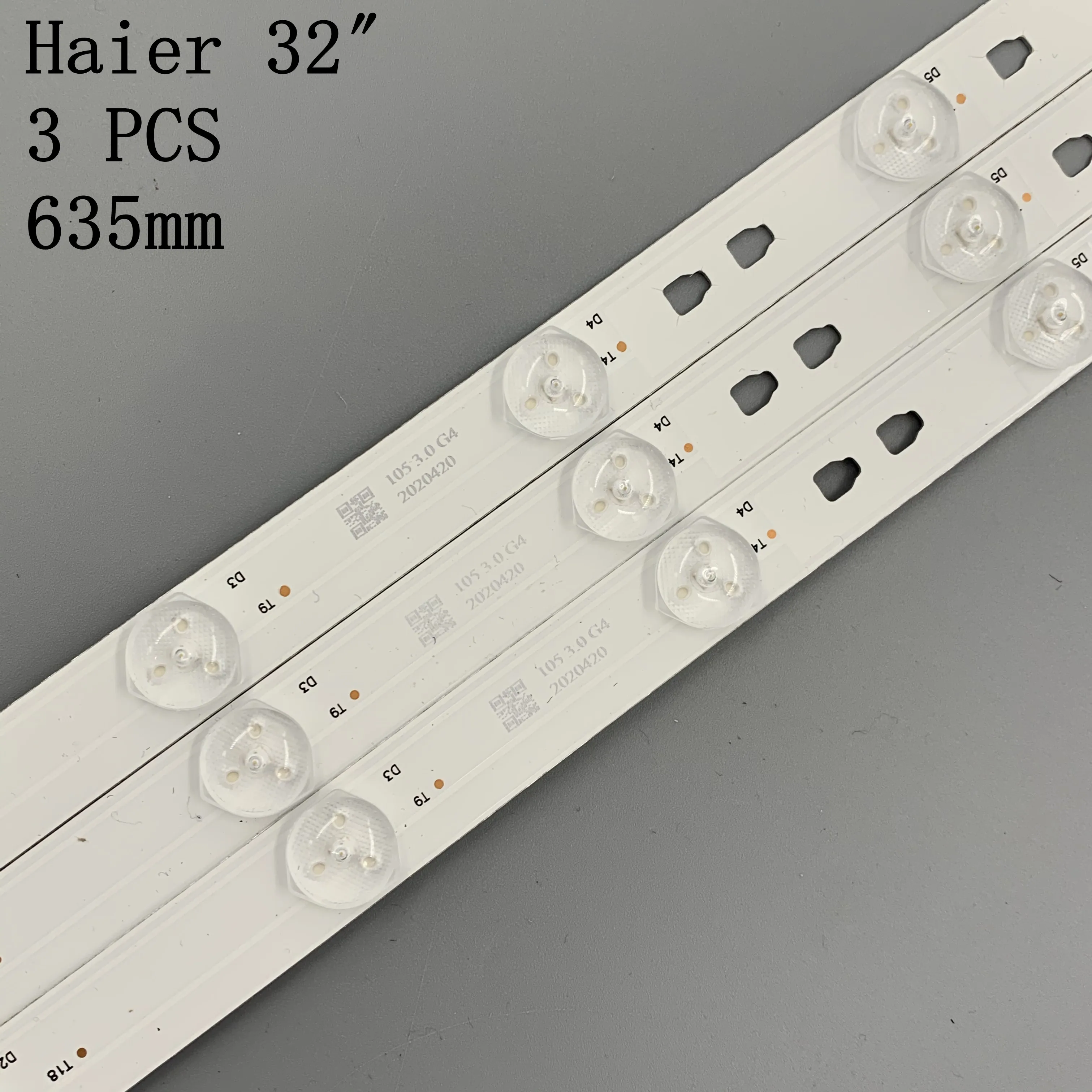 Оригинальная Светодиодная лента для Haier LE32B310G набор светодиодный 3 светодиодов