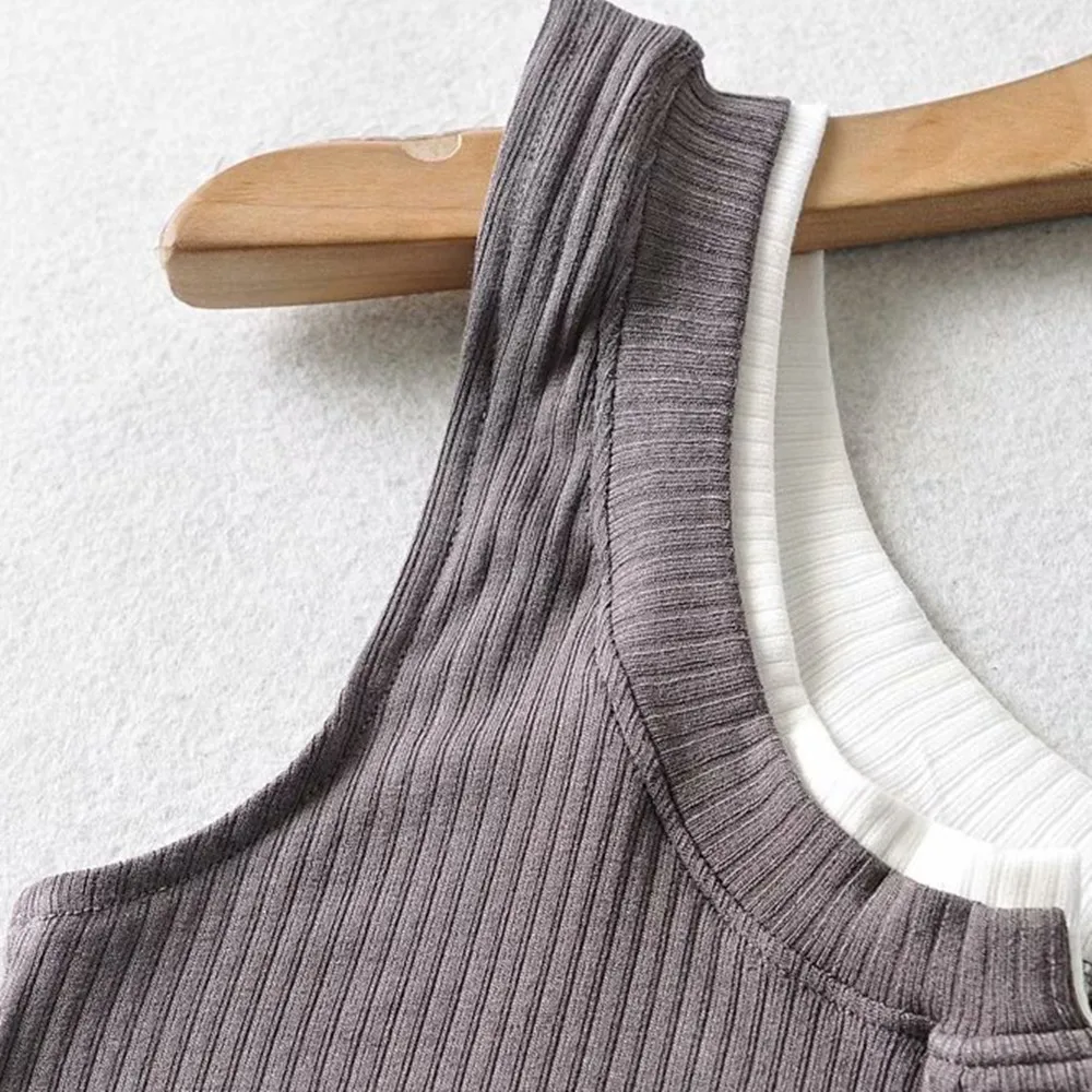 

2021 hot sell fashion sexy summer Women U collar vest tight yoga sport fitness clothing top