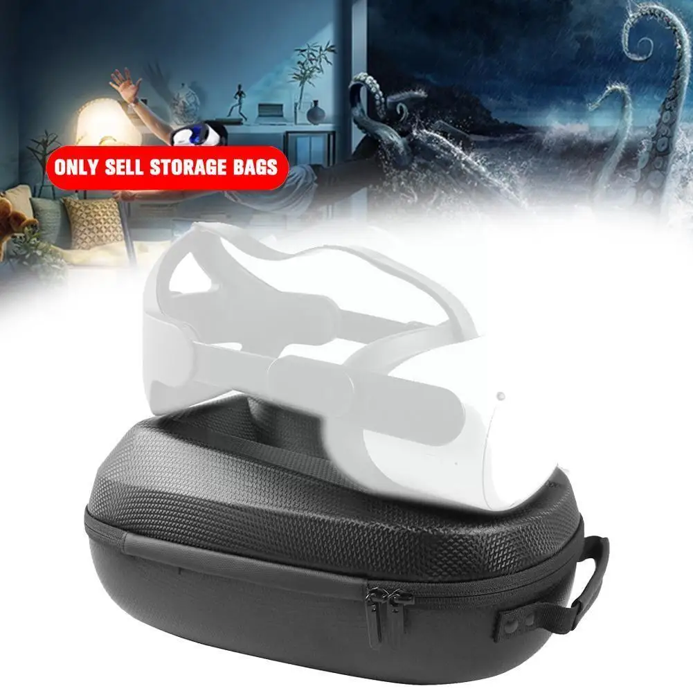 

Protable EVA Storage Bag For Oculus Quest 2 VR Headset Protective Case VR Carrying Accessories For Oculus Quest 2 Bag Trave E5Z4