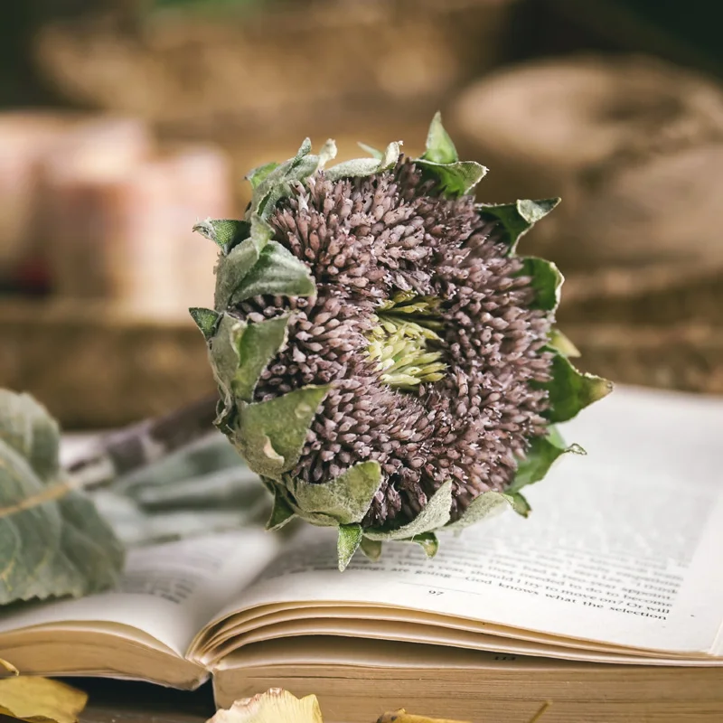 1 шт. искусственный подсолнух цветок высокого качества имитация шелка Подсолнух