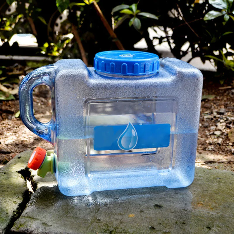 5 л автомобильный ковш из поликарбоната утолщенный кран самоводный портативный