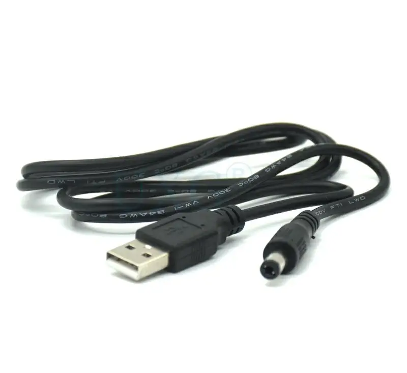 USB A штекер для DC 2 5*0 7 3 5*1 35 4 0*1 5 5*2 1 мм разъем питания тип А Удлинительный кабель