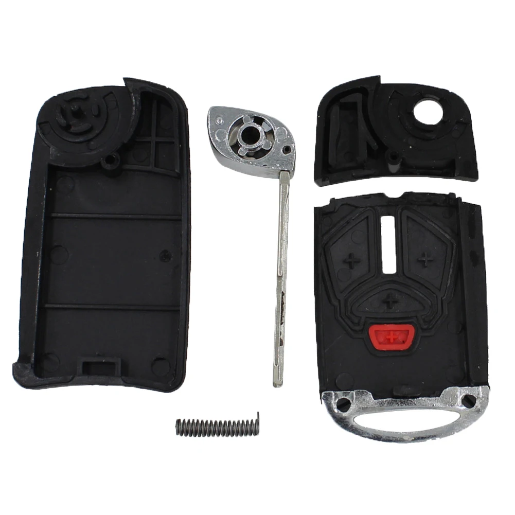 

Car Key Case 3+1 Buttons Flip Remote Key Shell Case for M-itsubishi Galant Eclipse Endeavor