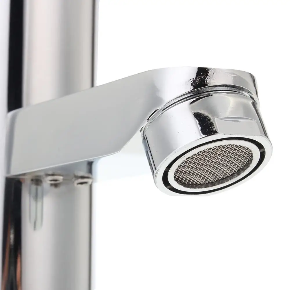 

Brass Chrome Waterfall Bathroom Basin Faucet Single Handle Sink Cold & Hot Mixer Tap