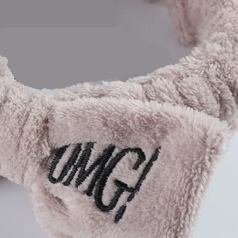 

Fashion Coral Fleece Soft Bow Headbands Women Girls Cute Hair Holder Hairbands Hair Bands Headwear Hair Accessories