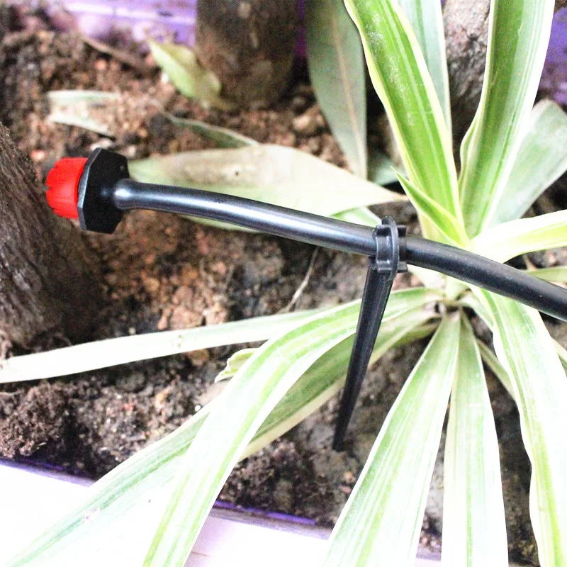 50 м DIY автоматическая система микро капельного орошения растений шланг для полива сада наборы с регулируемым капельницей Smart control