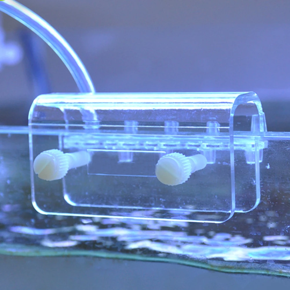 

5 Tube Tank Rack Fixture Holder Manifold Dosing Pump Supplies Fish Transparent Mount PC Clamp Bracket Aquarium Soft Hose