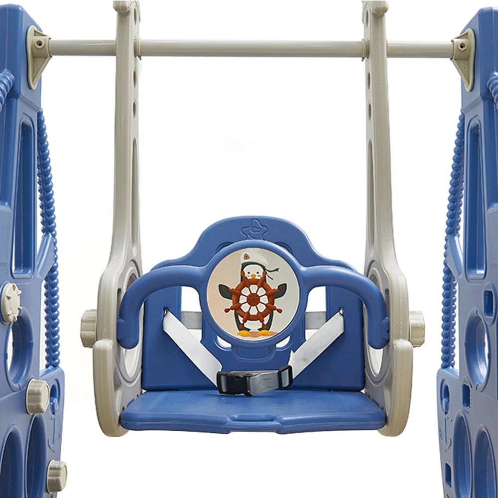 Детская горка и качели баскетбол история крытая семейная игровая площадка