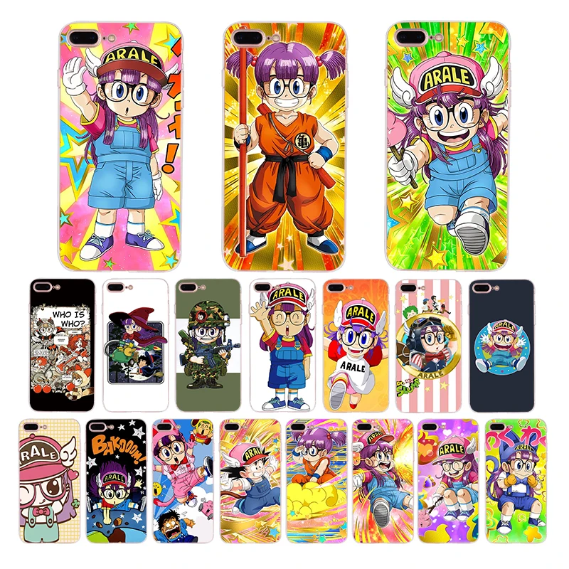 HOUSTMUST милый мультяшный Dr Slump Arale мягкий чехол для телефона iphone 11 pro xs max 7 6s 8 6 plus se 5
