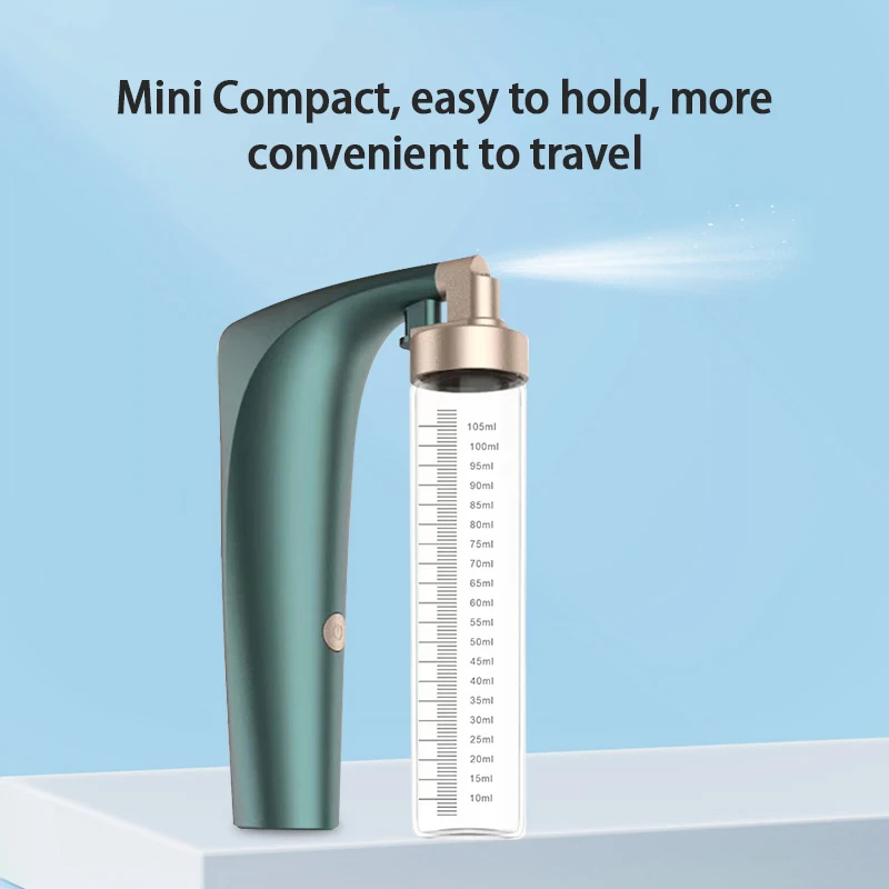 

105ML Wireless Charging Atomization Disinfection Gun Spray Gun Portable Rechargeable Household Nano Steam Spray Gun Disinfector