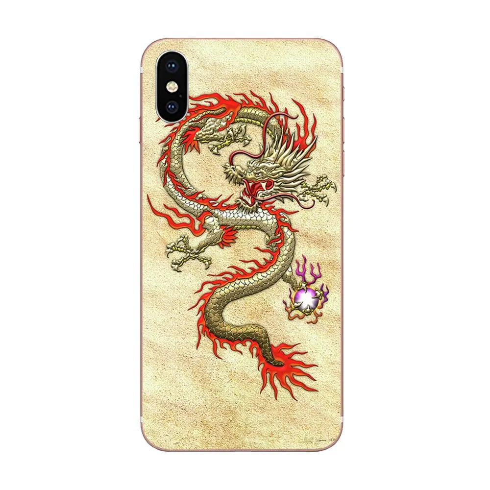 Лучшие мягкие чехлы с китайским драконом для Xiao mi 3 4 4C 4i 5 5s 5X6 6X8 SE Pro Lite A1 Max x 2 Note |
