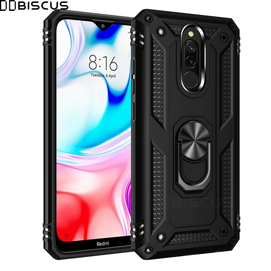Роскошный бронированный Мягкий противоударный чехол для Xiaomi Redmi 8A силиконовый