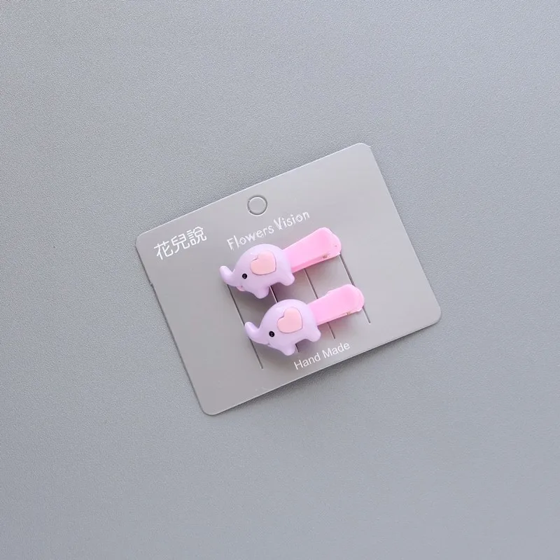 2 шт мультфильм Новый прекрасный курица Жираф Животные девочки дети заколки