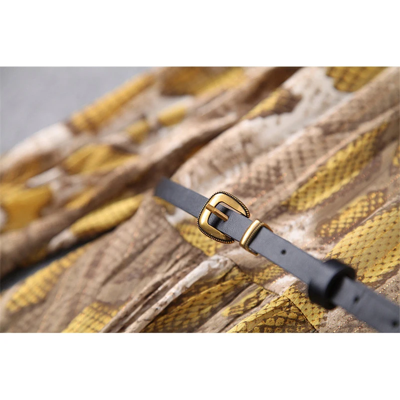 Женское шифоновое платье с длинным рукавом модельное элегантное винтажное