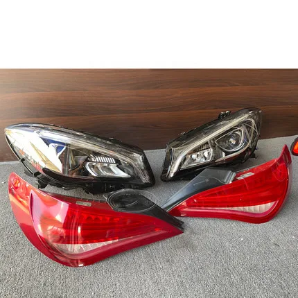 Автомобильная светодиодная фара в сборе для Mercedes-Benz CLA180 CLA200 W117 поворотный сигнал