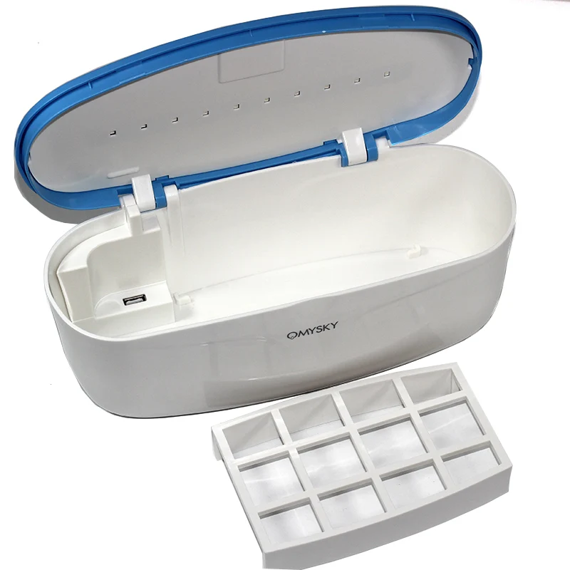 S2 стерилизатор коробка для хранения портативный УФ-стерилизатор ногтей набор