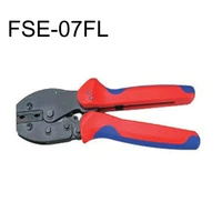 flag type female receptacles insulated terminals mini european style electrical ratcheting pliers set fse 07fl