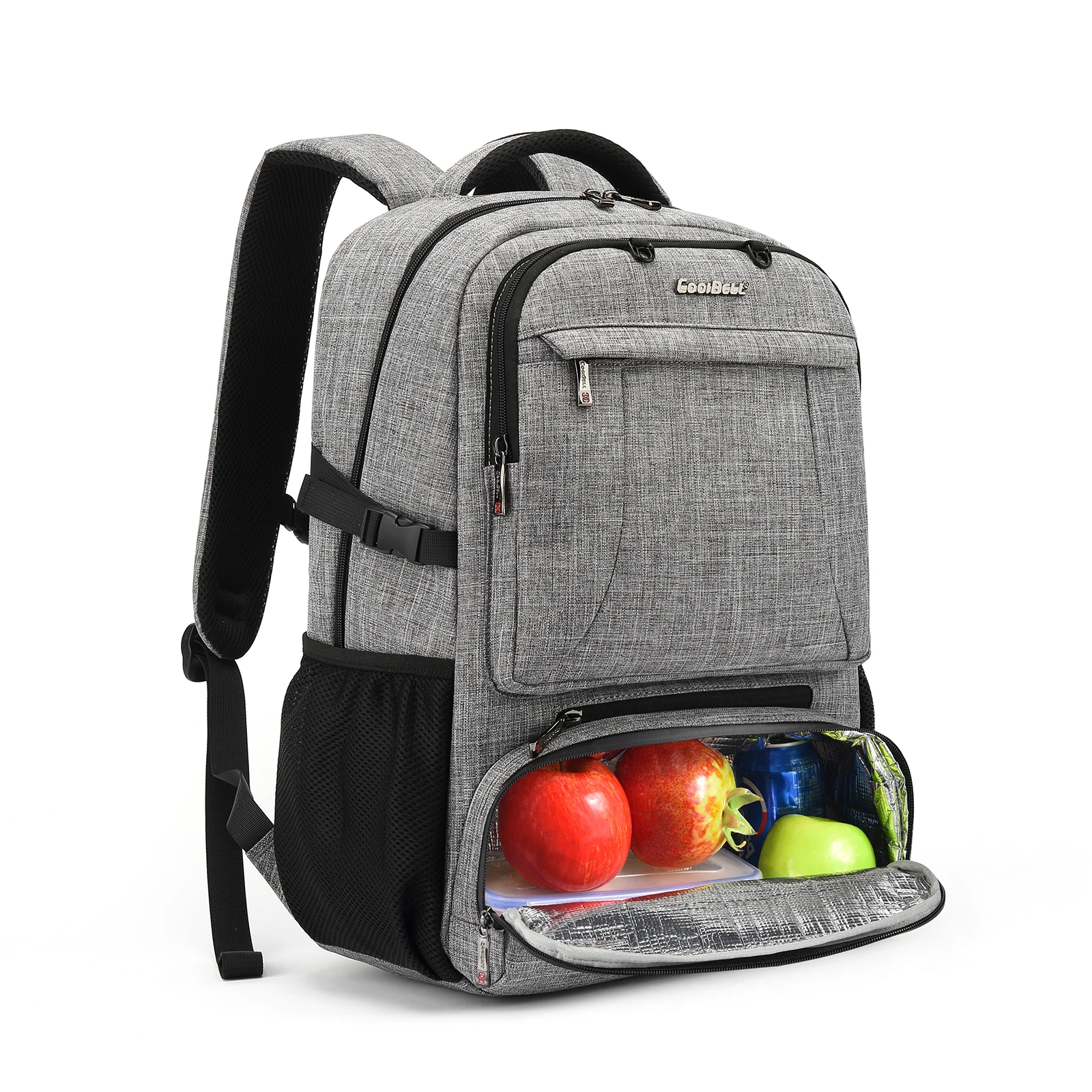 

CoolBELL 15.6 Inch Laptop Backpack Multi-functional Travel Lunch Backpack with Insulated Compartment /Hiking Basketball Backpack