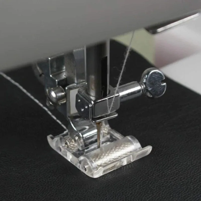 Роликовая прижимная лапка с низким хвостовиком для замков Singer Brother Janome швейных