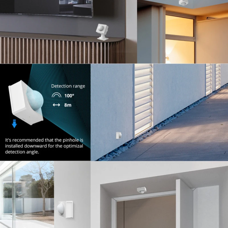 SONOFF PIR3-RF 433MHz EWelink RF PIR Motion Sensor Dual-mode Switching Security Alarm Notification Work With Bridge | Электроника