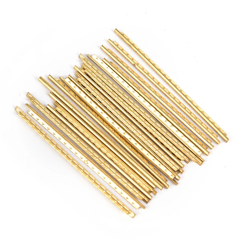 Набор латунных проводов для классической гитары 19 шт. ширина 2 мм | Спорт и