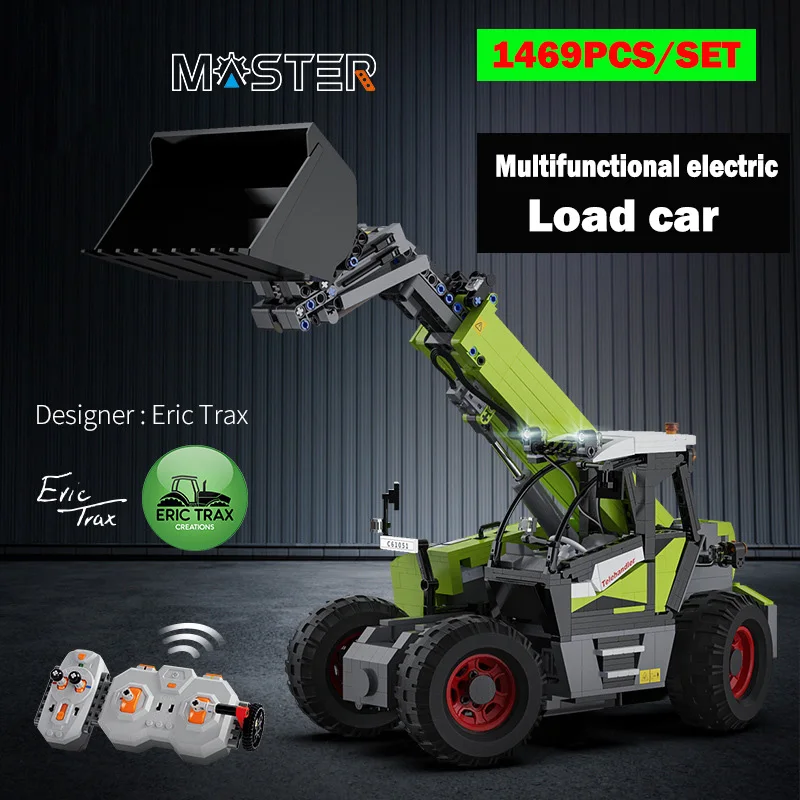 Günstig CADA C61051 Fernbedienung Multi-Funktion Loader 1469 Stücke Kompatibel MOC 35607 Bausteine Ziegel Modell Spielzeug Geburtstag Geschenk