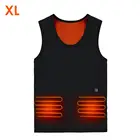 Умный теплый жилет с электрическим подогревом, 3 регулируемых Уровня Температуры, жилет с поддержкой живота и спины, жилет с подогревом для активного отдыха, походов, велоспорта