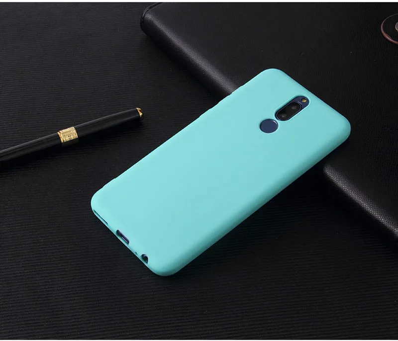 Чехол ярких цветов для Redmi Note 8 Note8 Pro Ультратонкий матовый однотонный чехол 8A