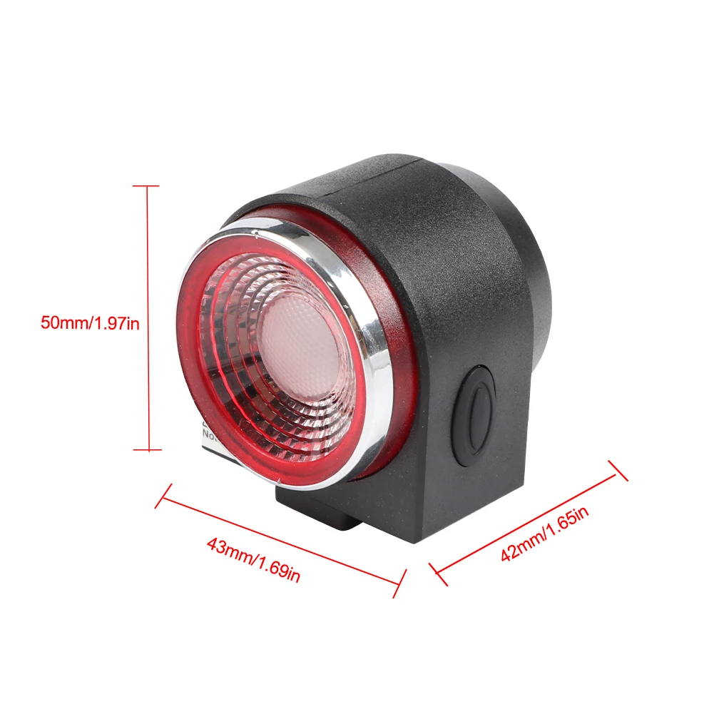 Велосипедный задний фонарь A8 Противоугонная сигнализация автоматический тормоз