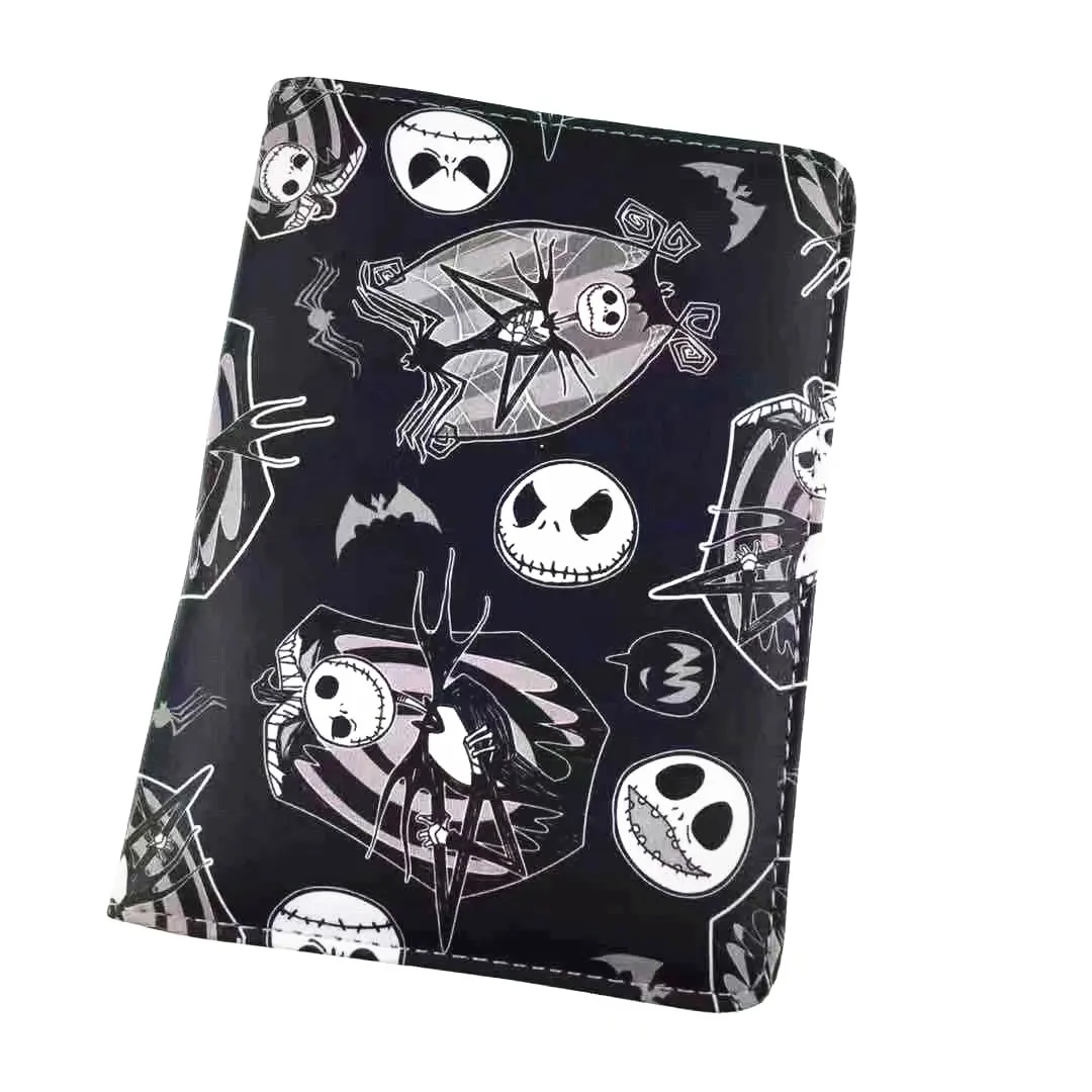 The Nightmare Before Christmas Passport Cover Men Travel ID Card Holder PU Waterproof Women Bag | Багаж и сумки
