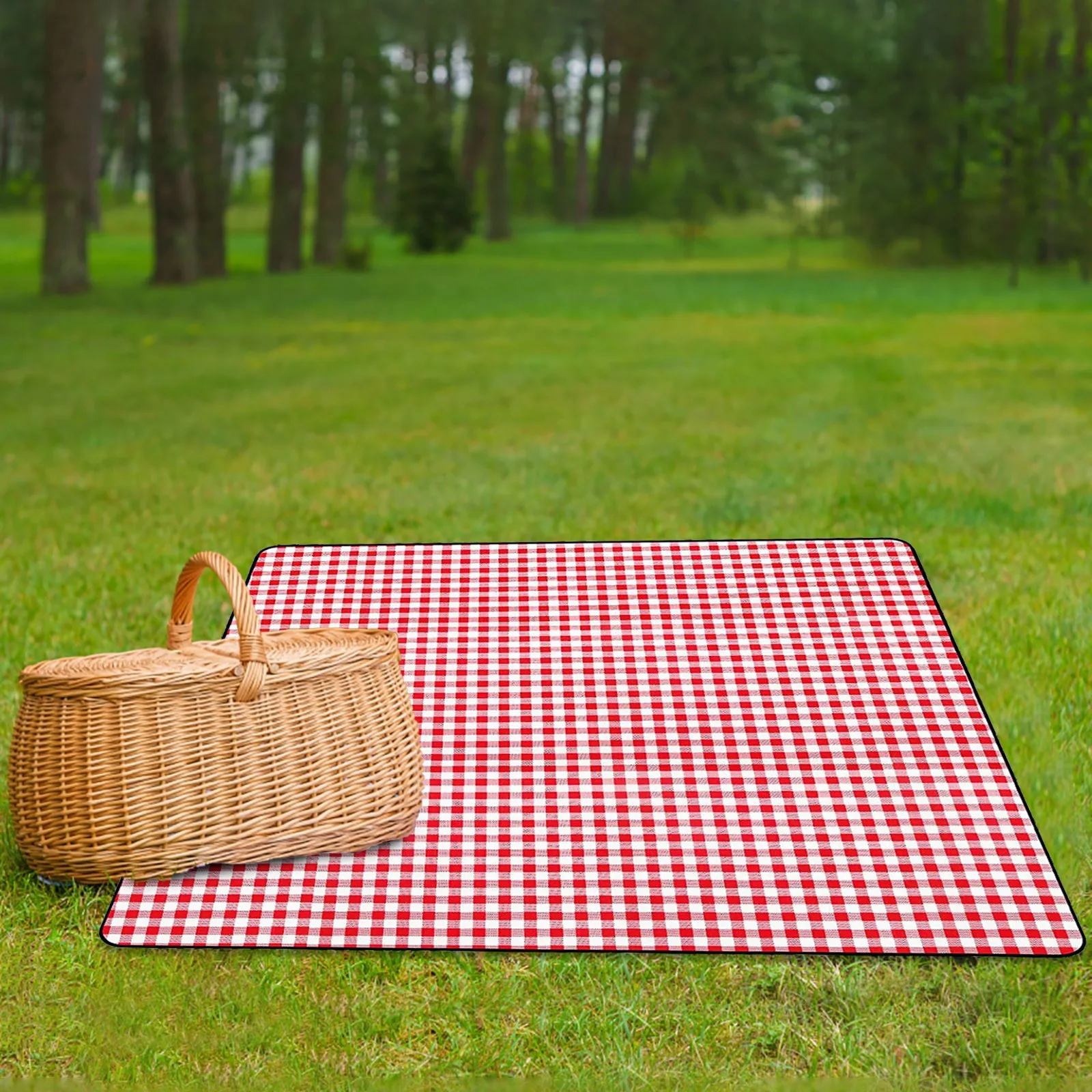 

200cmx200cm Waterproof And Moistureproof Comfortable Outdoor Camping Picnic Mat Cartoon Absorbent Anti-slip Garden Outdoor Mat