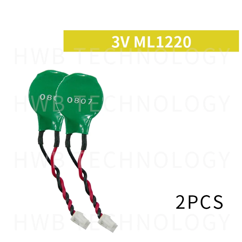 2 шт./для NEW Varta ML1220 3V перезаряжаемый PIN BIOS резервный CMOS аккумулятор RTC Бесплатная
