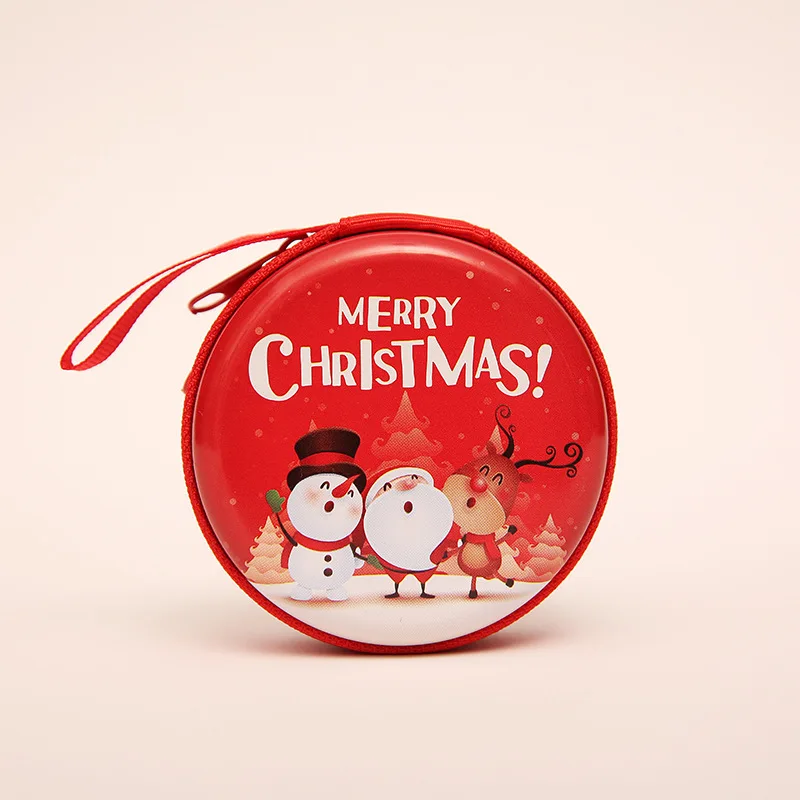 Navidad рождественские украшения для дома, рождественский подарок, сумка для монет, Рождественский Декор, год, Q - Цвет: style 2