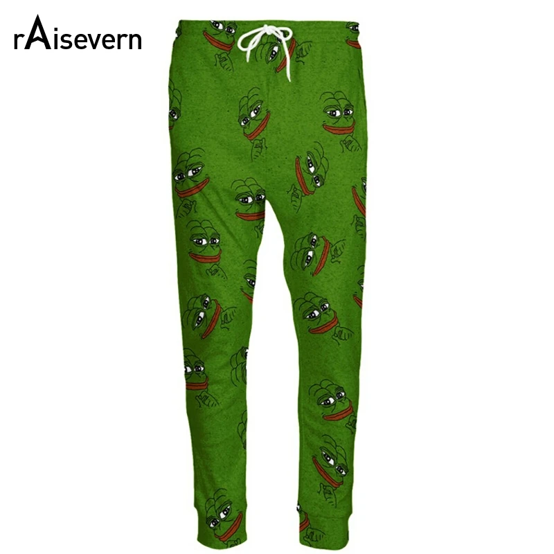 

Men/Women 3D The Frog Joggers Pants Funny Cartoon Sweatpants Trousers Elastic Waist Pants Hip Hop Casual Trousers Drop Shipping