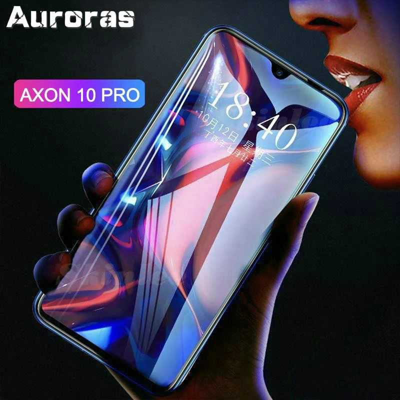 Закаленное стекло для ZTE AXON 10 Pro защита экрана с закругленными краями 3D полная