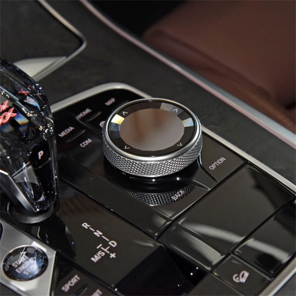 

Car 1Multimedia 1Knob 1Cover 1Crystal 1Style 1Control Buttons Decoration Sticker For BMW G20 G28 3 Series X5-x7