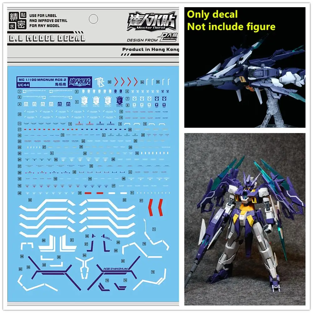 Высококачественная водная паста D.L для Bandai MG 1/100 возраст 2 MAGNUM Gundam DL166 *|Игровые